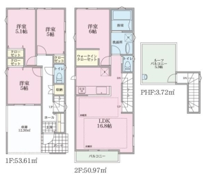 横浜市西区境之谷Ⅱ　新築戸建全３棟　３号棟