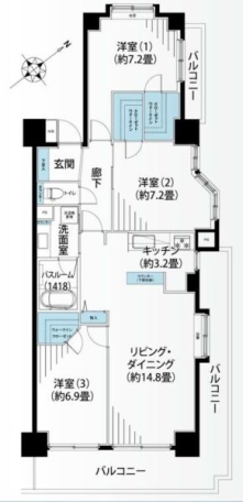 横浜市磯子区磯子7丁目　新築分譲住宅全3棟　B号棟