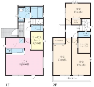 横浜市磯子区杉田5期　新築分譲住宅全2棟　2号棟