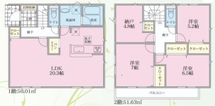 横浜市磯子区洋光台第１０　新築一戸建　１号棟