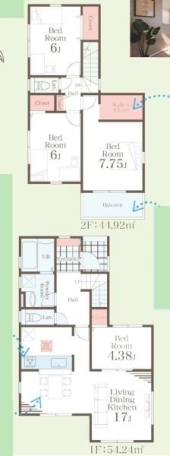 横浜市保土ヶ谷区上菅田町第2　新築分譲住宅全4棟　2号棟