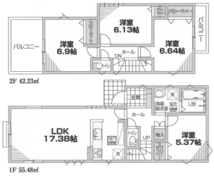 横浜市旭区本宿町0136⑤　新築分譲住宅　2号棟