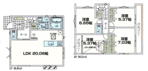 横浜市磯子区栗木3丁目　新築分譲住宅　1号棟