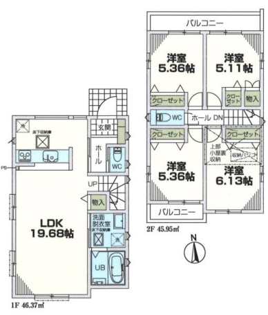 横浜市旭区東希望が丘　新築一戸建　1号棟